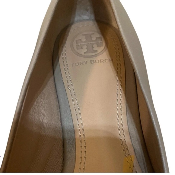 EUC Tory Burch Lowell French Gray Ballet Flats Leather Size 5M Style # 43070 - Picture 8 of 8